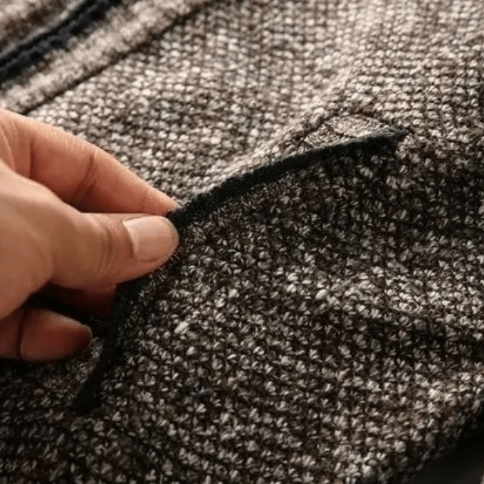 Harrison Plaid - Lined Knit Jacket - Greyson Vale