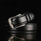 Harrison Signature Cowhide Leather Belt - Greyson Vale