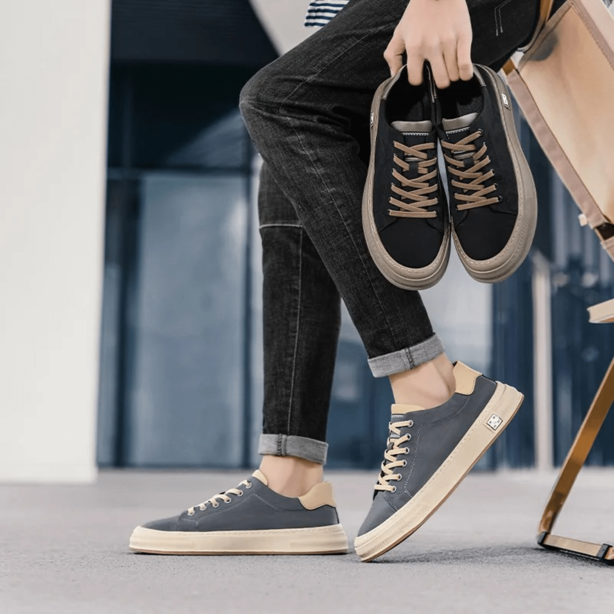 Hendrix Low - Top Sneaker - Greyson Vale