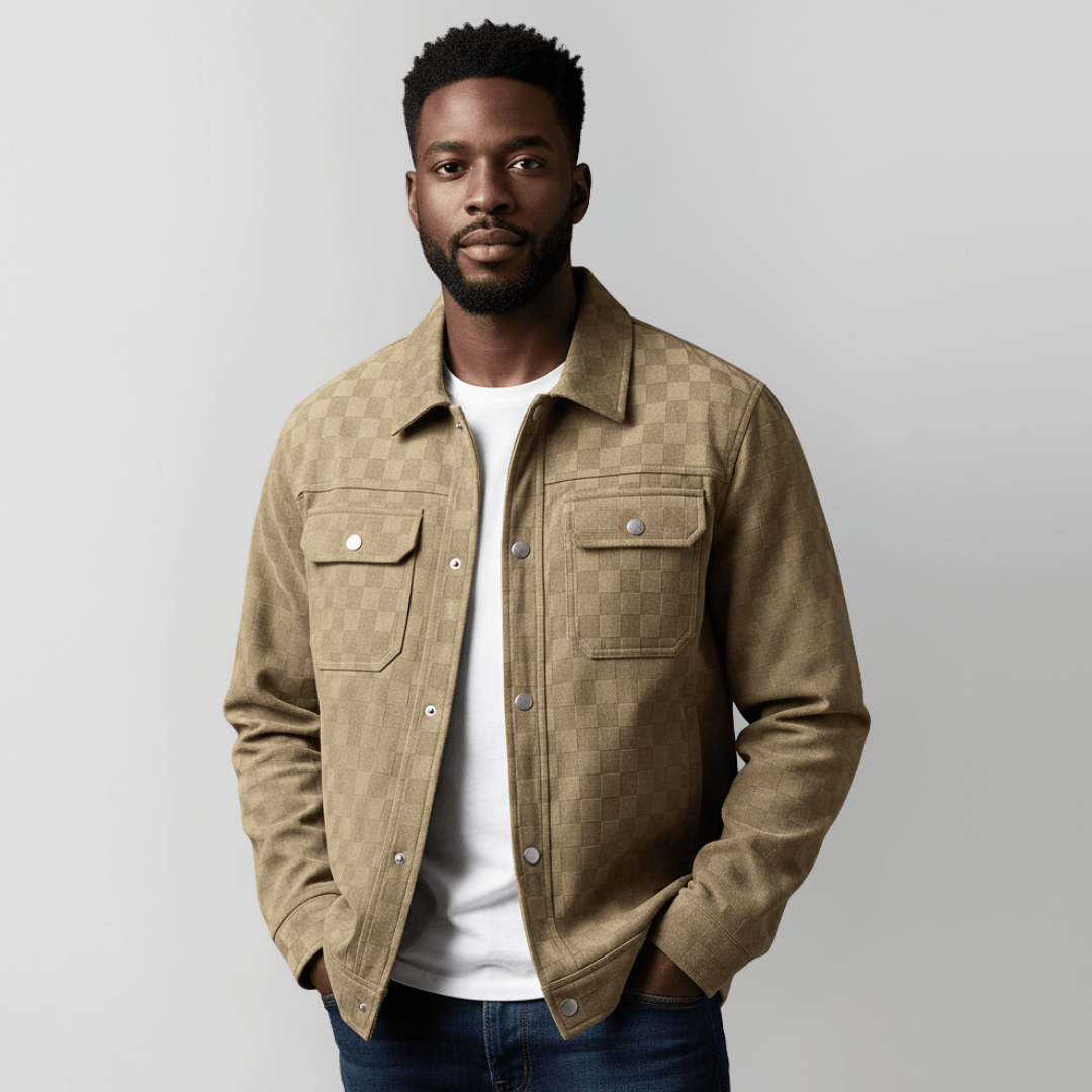 Henry Velour Suede Jacket - Greyson Vale