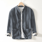 Hiroshi Linen Overshirt - Greyson Vale