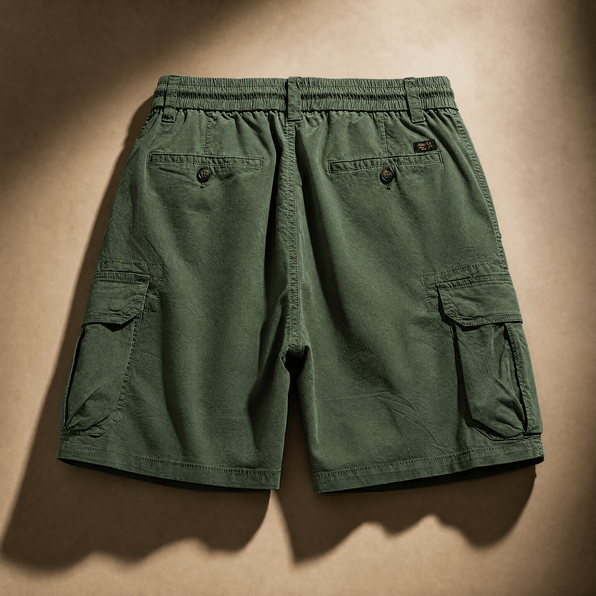 Hudson Field Cargo Shorts - Army Green - 29