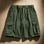 Hudson Field Cargo Shorts - Army Green - 29