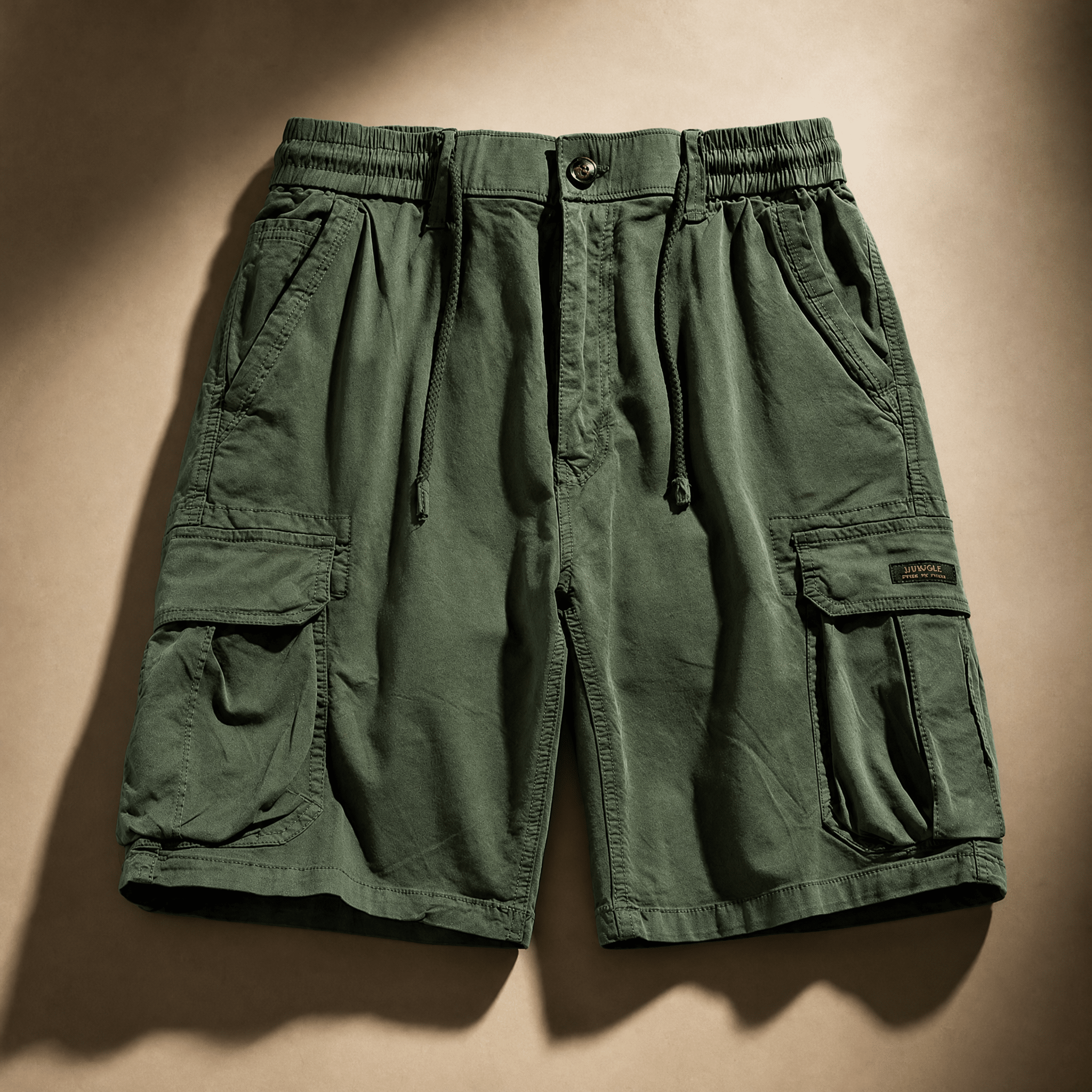 Hudson Field Cargo Shorts - Army Green - 29