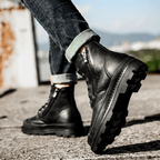 Hudson Genuine Leather Zip - Boot - Greyson Vale