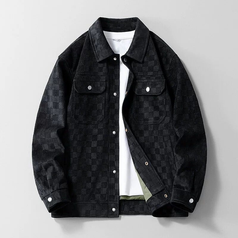 Henry Velour Suede Jacket