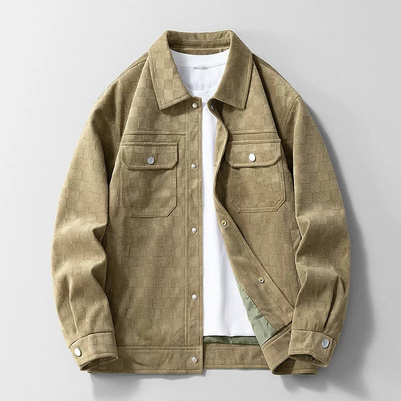 Henry Velour Suede Jacket