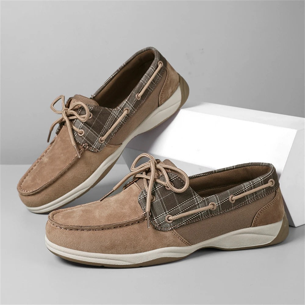 Nantucket Suede Boat Shoe