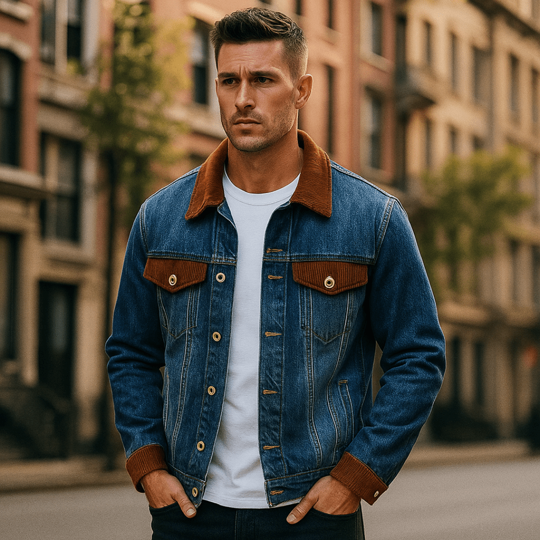 Jackson Vintage Denim Jacket - Greyson Vale