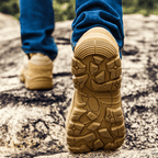 Kelvin Wide - Track Trainers - Khaki - 6