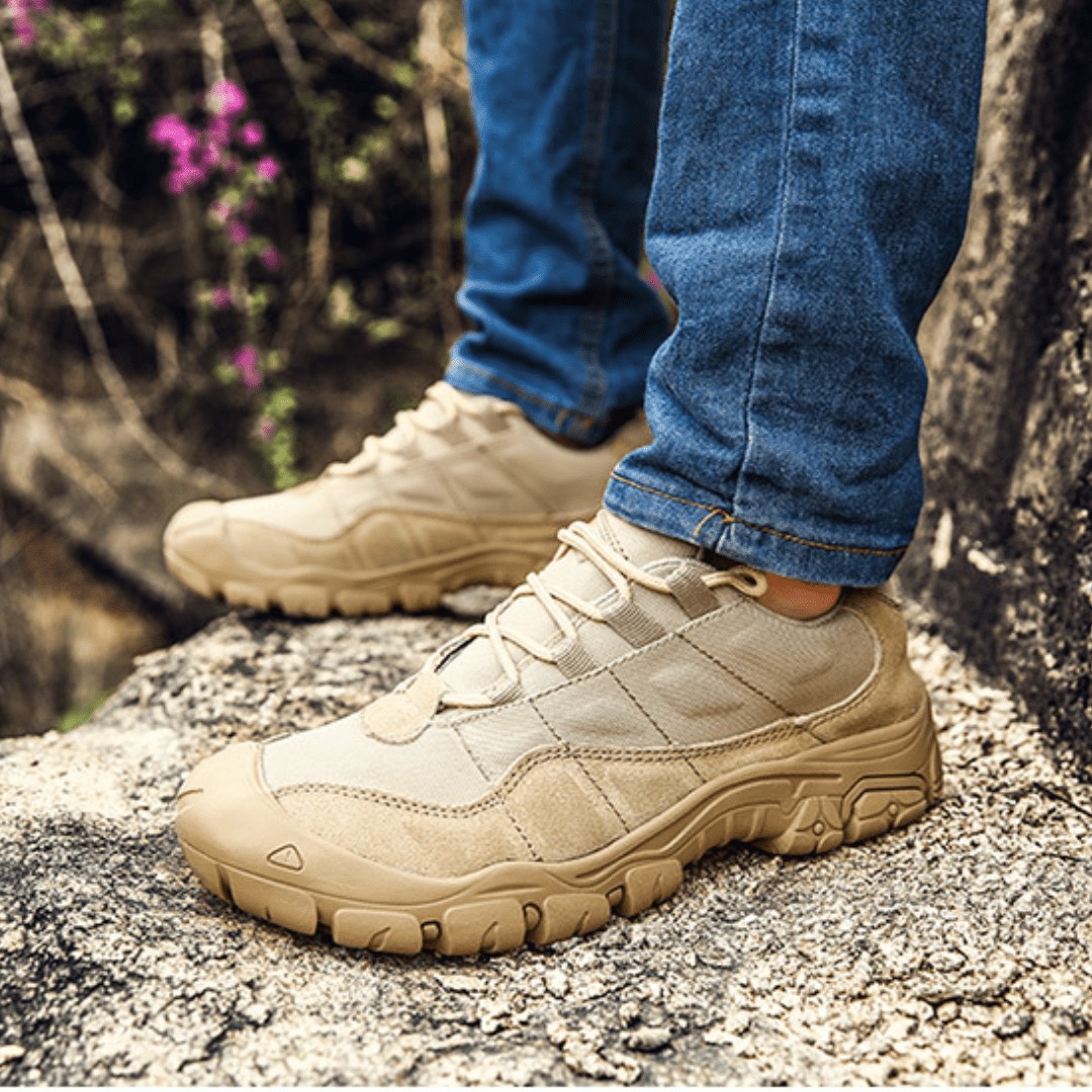 Kelvin Wide - Track Trainers - Khaki - 6