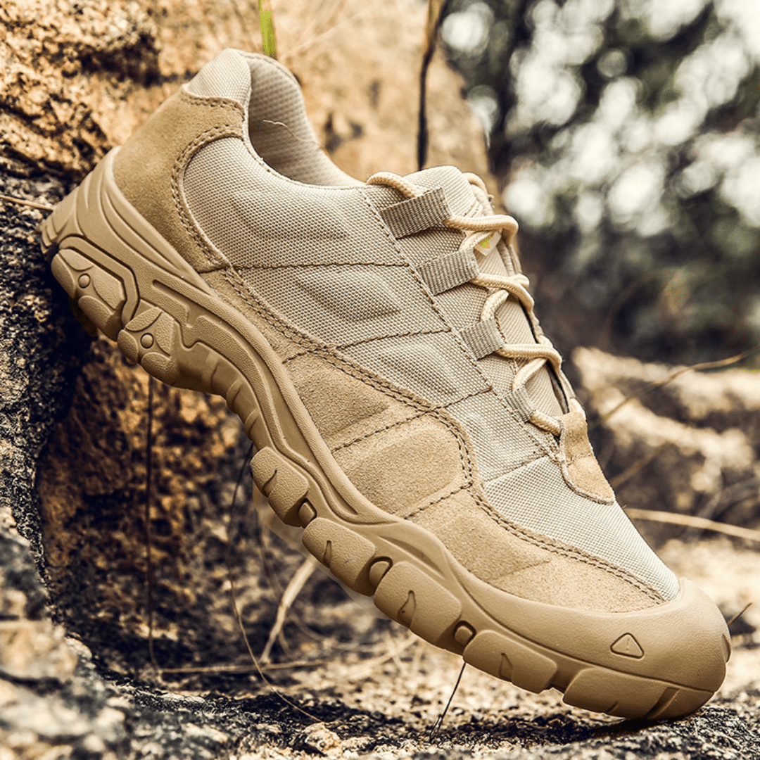 Kelvin Wide - Track Trainers - Khaki - 6