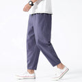 Kyoto Linen Cropped Pants - Greyson Vale