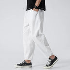 Kyoto Linen Cropped Pants - Greyson Vale