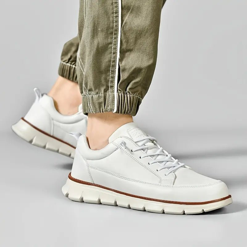 Marconi Leather Sneakers - Greyson Vale