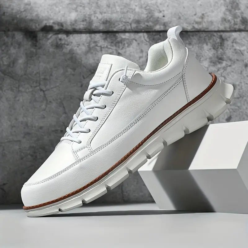 Marconi Leather Sneakers - Greyson Vale