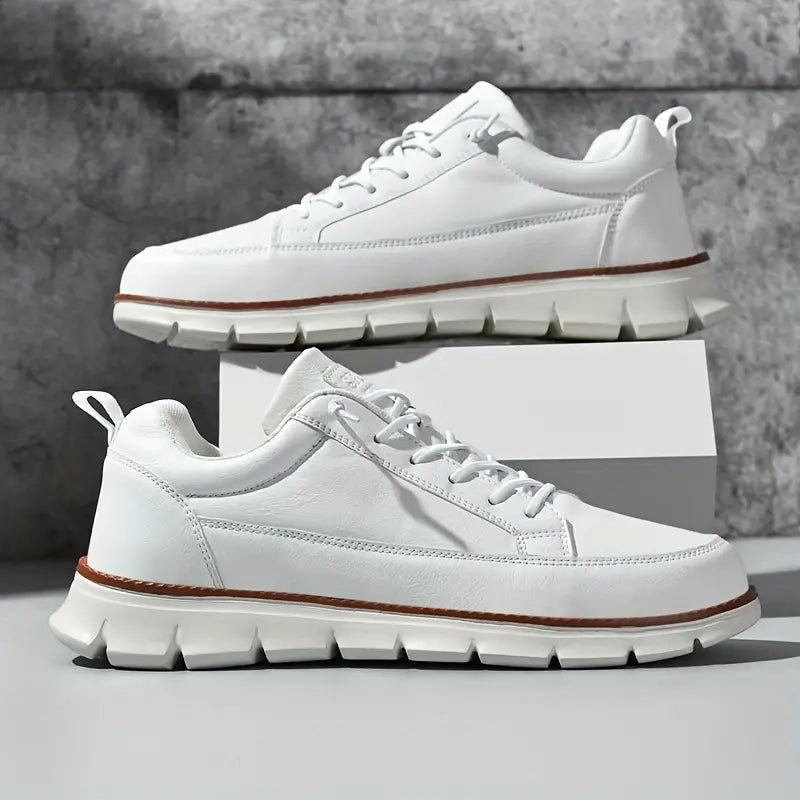 Marconi Leather Sneakers - Greyson Vale