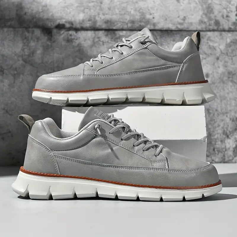 Marconi Leather Sneakers - Greyson Vale