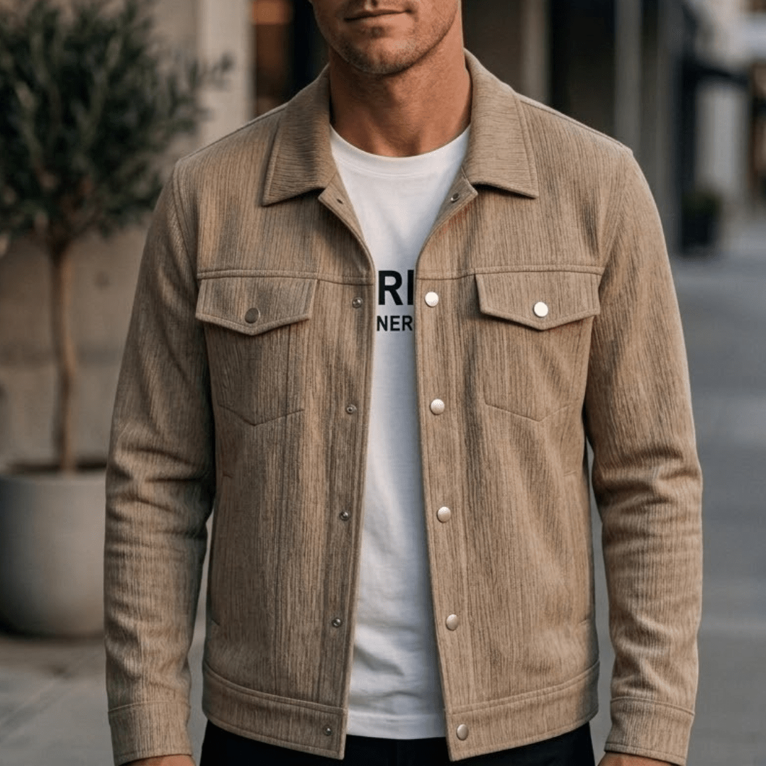 Mason Corduroy Overshirt - Khaki - XS
