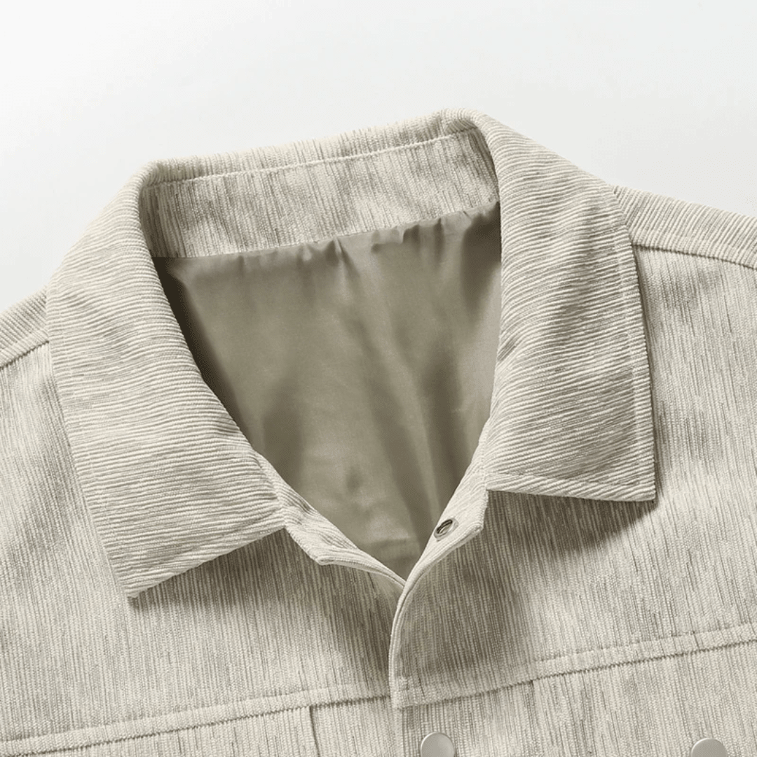 Mason Corduroy Overshirt - Beige - XS