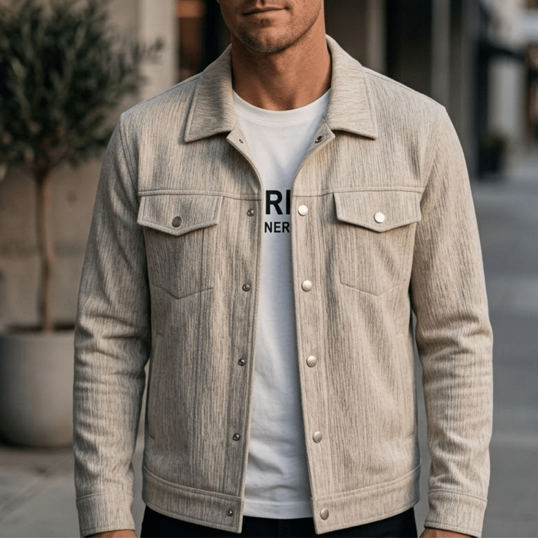 Mason Corduroy Overshirt - Beige - XS