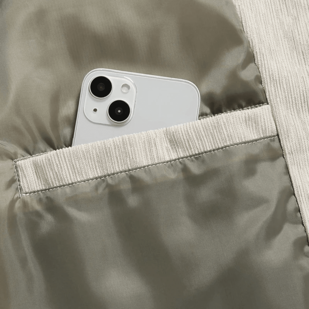 Mason Corduroy Overshirt - Beige - XS