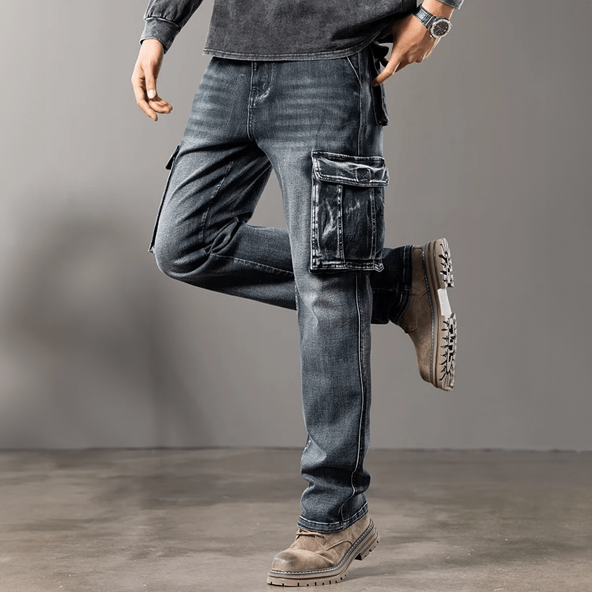 Mason Utility Cargo Denim - Greyson Vale