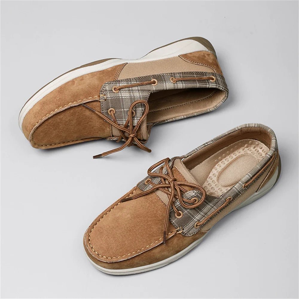 Nantucket Suede Boat Shoe - Greyson Vale