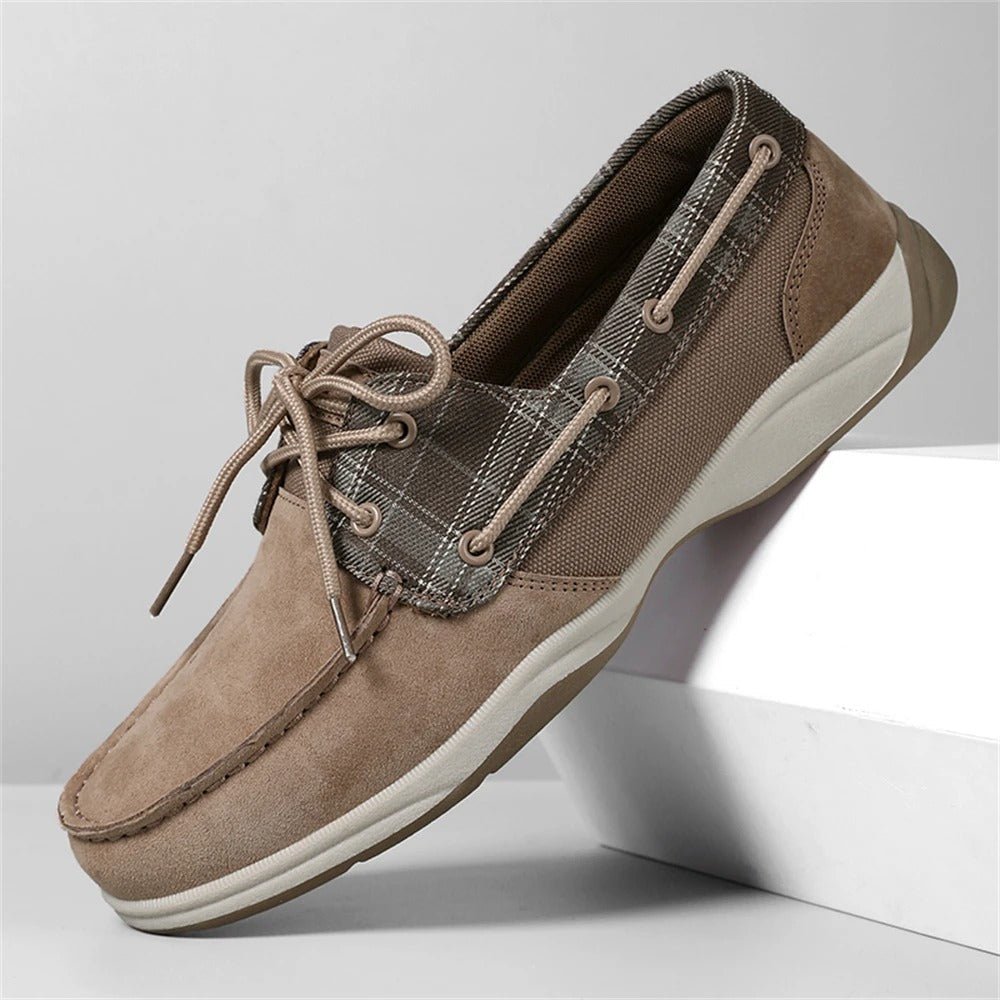 Nantucket Suede Boat Shoe - Greyson Vale