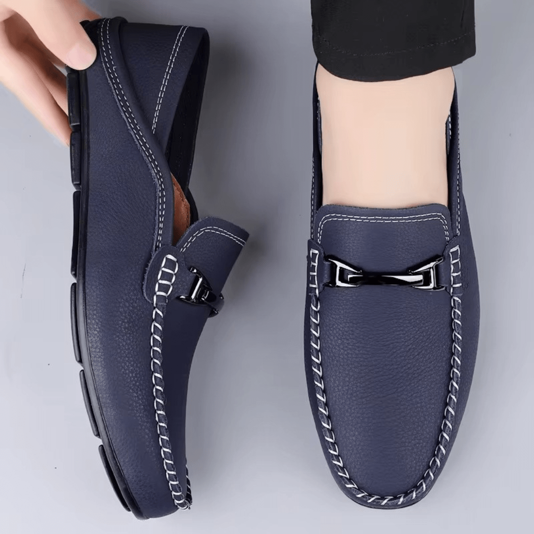 Pemberton Leather Loafers - Greyson Vale