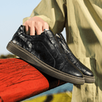 Sawyer Genuine Leather Sneaker - Greyson Vale