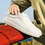 Sawyer Genuine Leather Sneaker - Greyson Vale