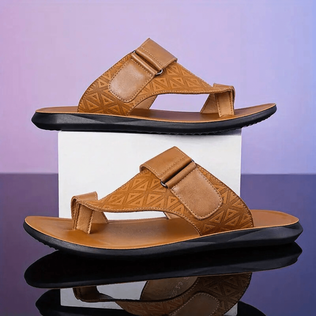 Sterling Heritage Leather Sandal - Greyson Vale