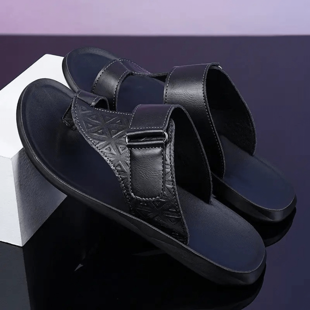 Sterling Heritage Leather Sandal - Greyson Vale