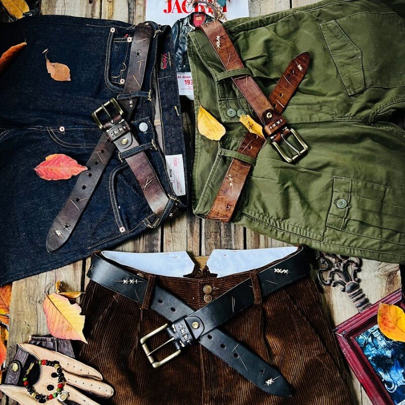 Stitch & Mark Artisan Belt - Greyson Vale