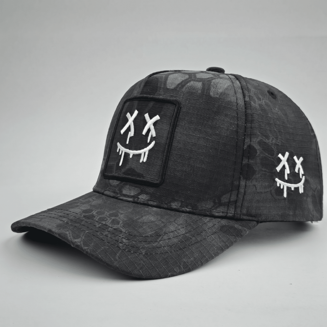 Stitched Smile Camo Snapback - Special Ops Camo - 