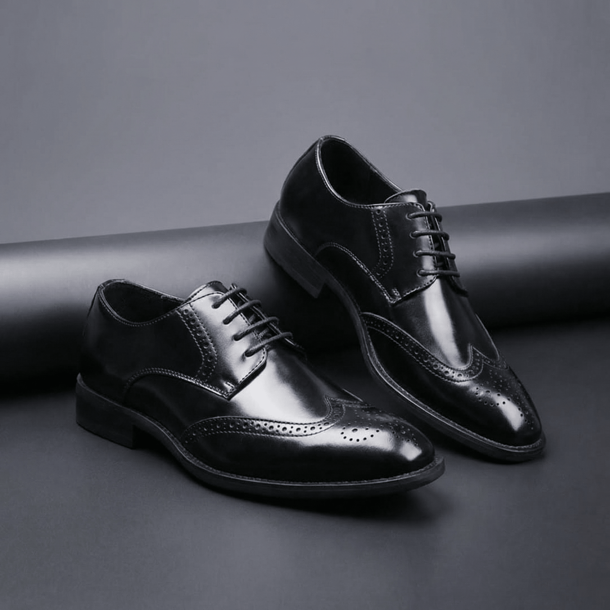 The Alderton Leather Derby - Black - 5.5