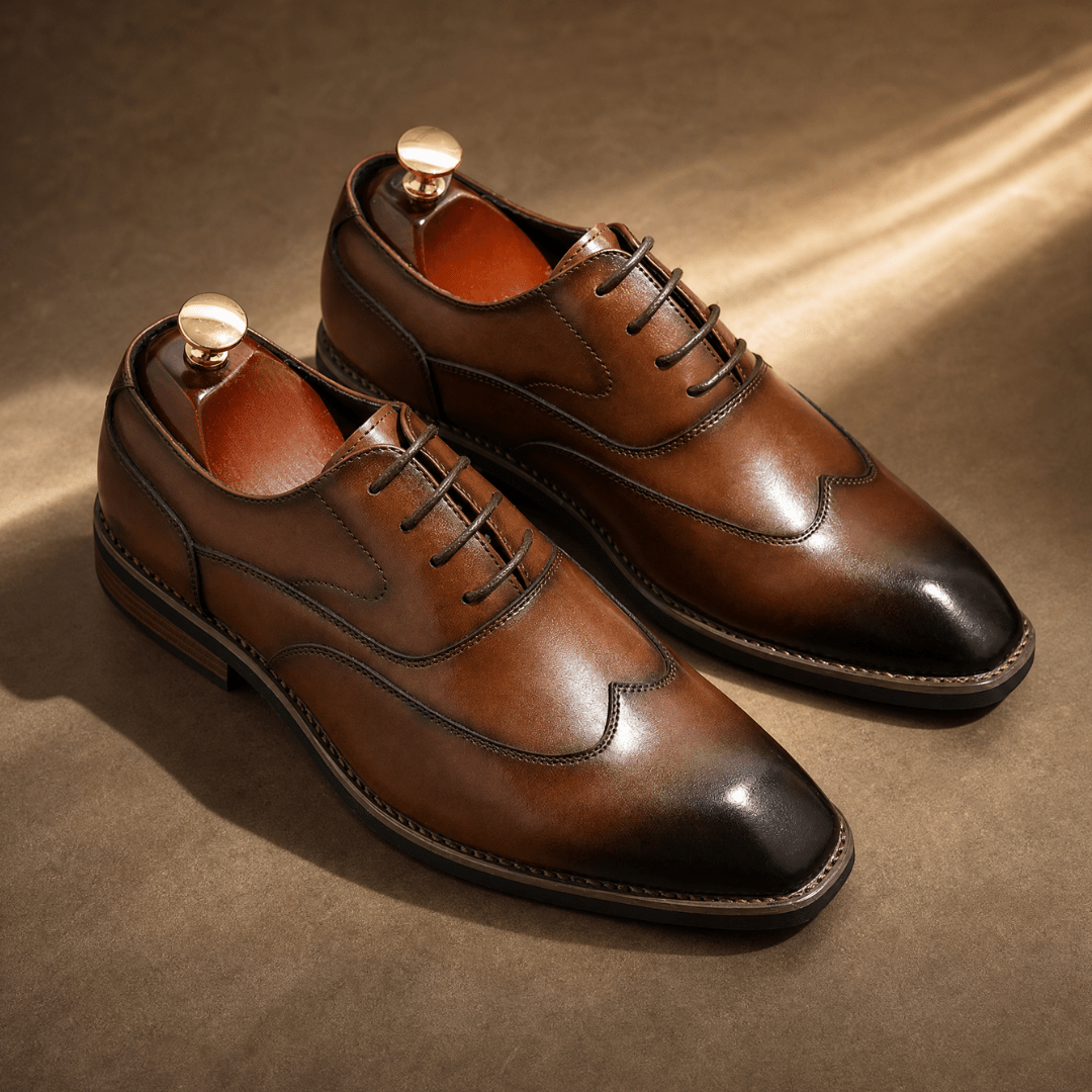 The Aldridge Wingtip Oxford - Brown - 5.5