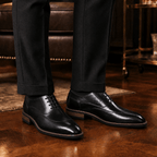 The Aldridge Wingtip Oxford - Black - 5.5