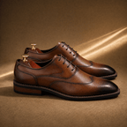 The Aldridge Wingtip Oxford - Brown - 5.5