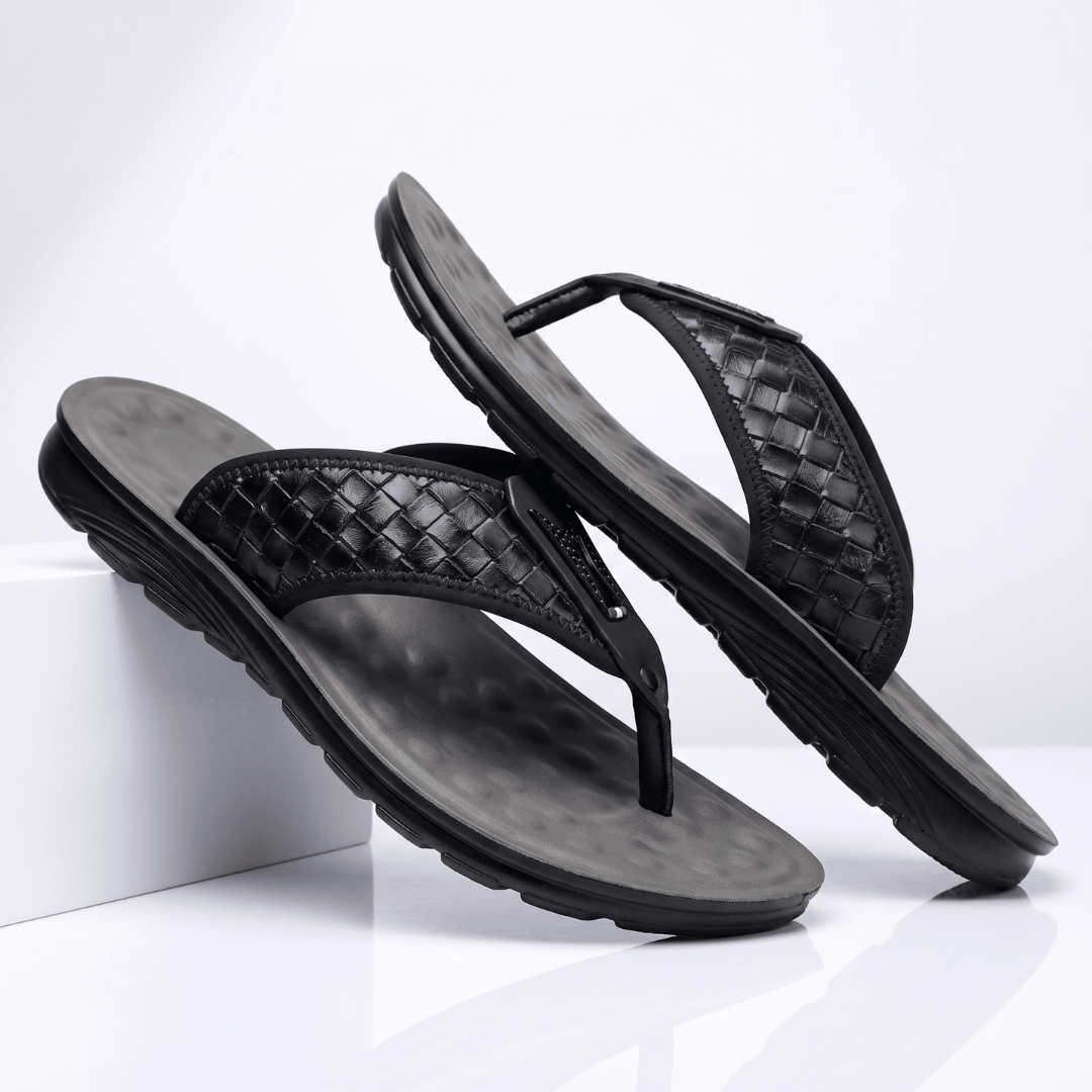 The Amalfi Sandal - Black - 5.5
