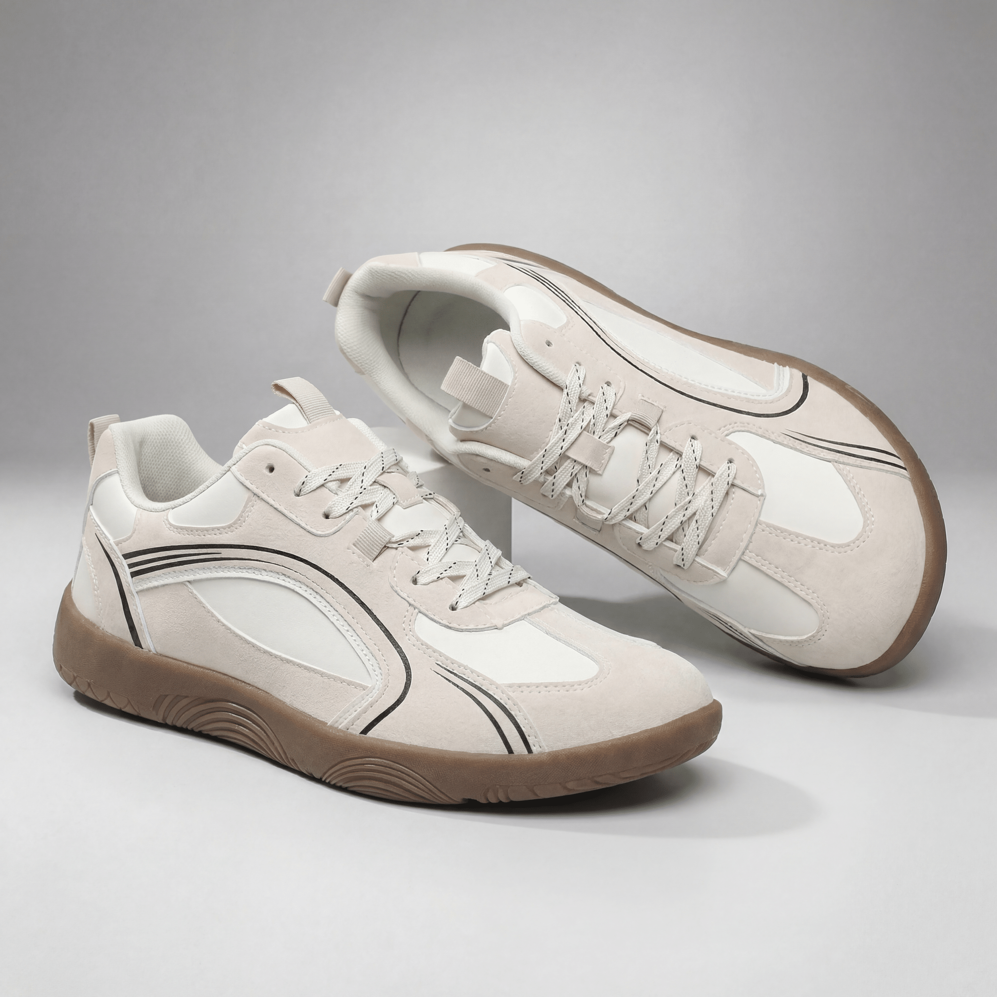 The Atlas Barefoot Trainer - Cream - 5.5