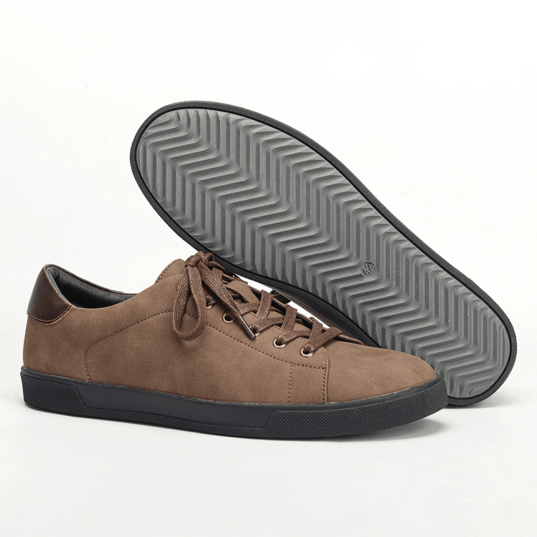 The Barrett Leather Sneaker - Espresso - 8
