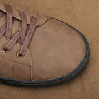 The Barrett Leather Sneaker - Espresso - 8