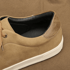 The Barrett Leather Sneaker - Camel - 8