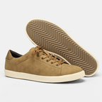 The Barrett Leather Sneaker - Camel - 8