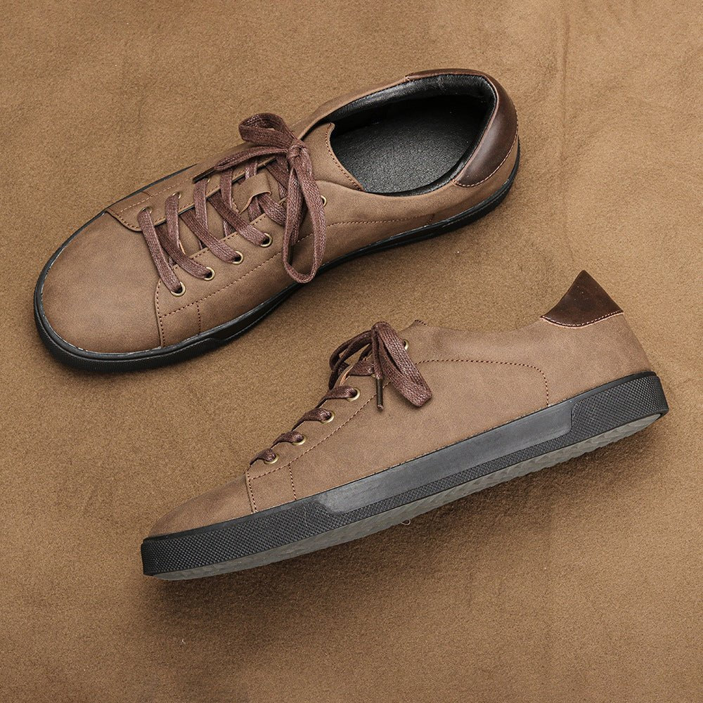 The Barrett Leather Sneaker - Espresso - 8