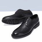 The Beckett Brogue Derby - Black - 11.5