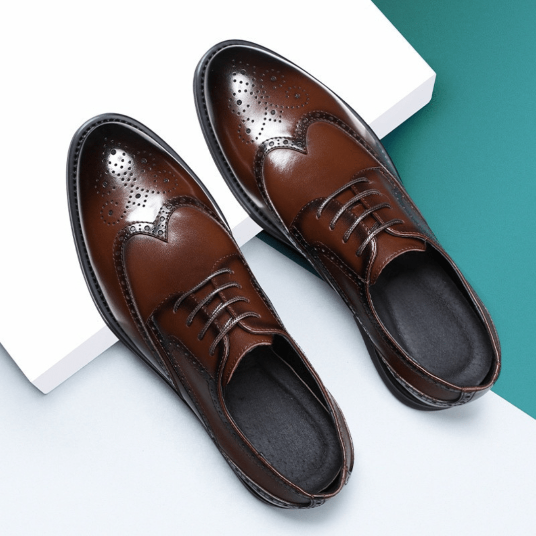 The Beckett Brogue Derby - Brown - 11.5