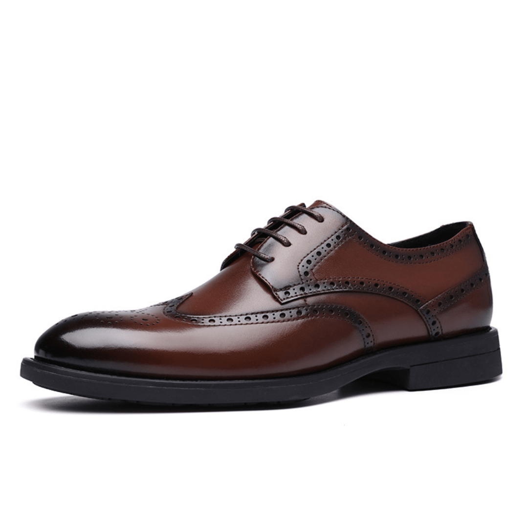 The Beckett Brogue Derby - Brown - 11.5